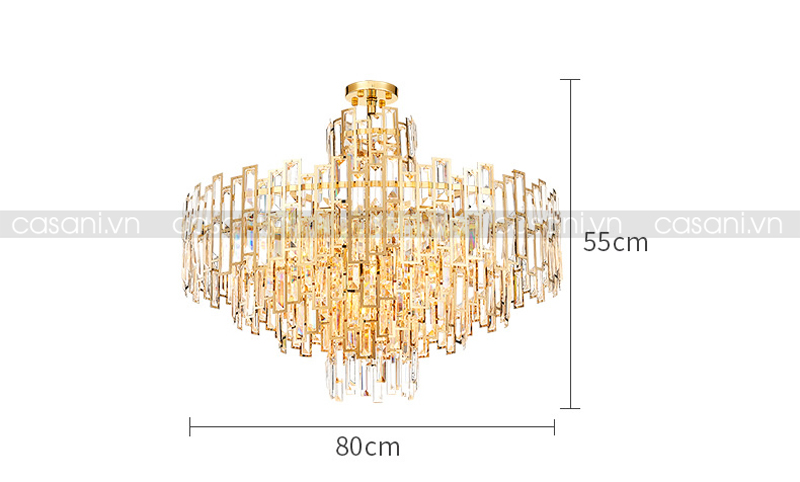 Đèn chùm thả hiện đại CCT-1470-600